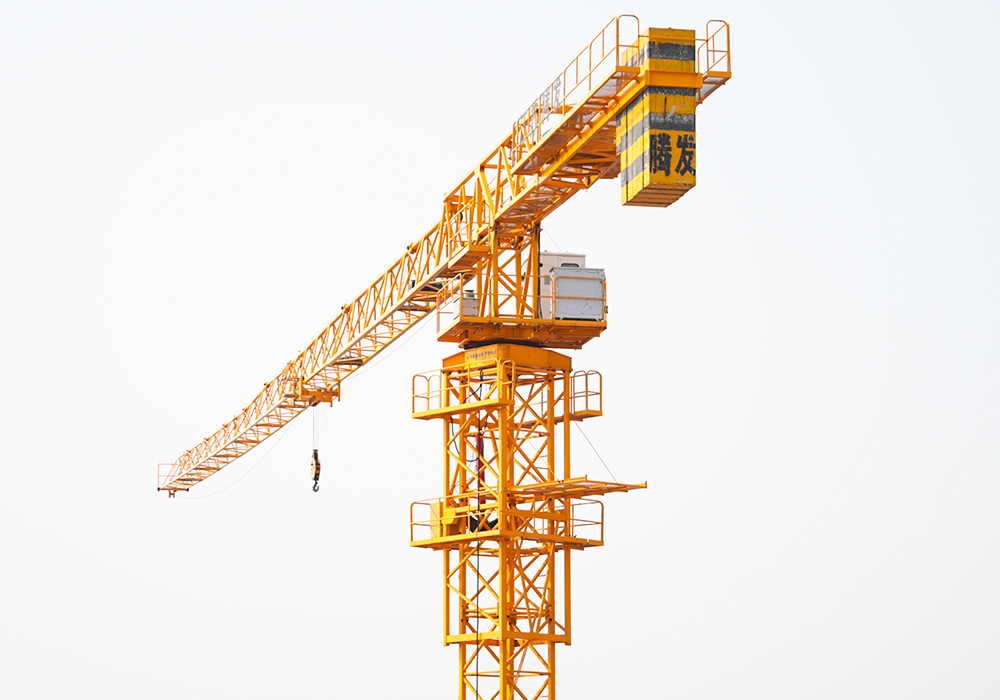 Qtp100 (6013) guindastes de torre plana 6/8t comprimento da lança 36/42/48/52/60m
