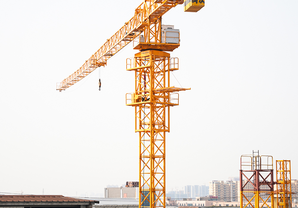 Qtp63 (5610) Crane de torre de cabeça plana 6t Comprimento da lança 56m